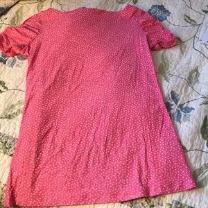 Pink polka dot Liy Pulitzer tee